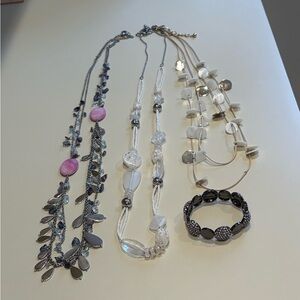 Chico’s Necklaces and Bracelet Lot